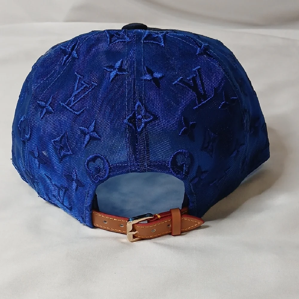 Louis Vuitton Navy and Royal Blue Hat